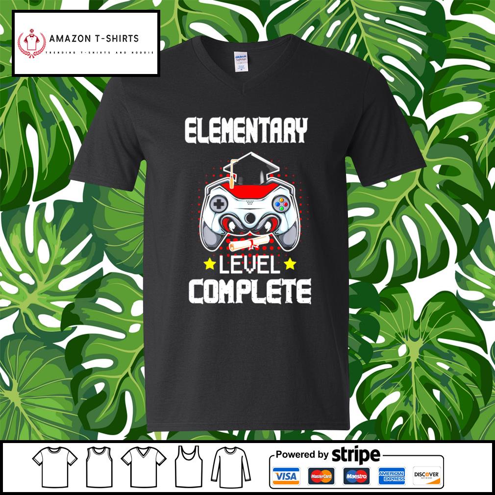 Elementary Level Complete Gamer Class Of 21 Graduation Shirt Hoodie Sweater Long Sleeve And Tank Top