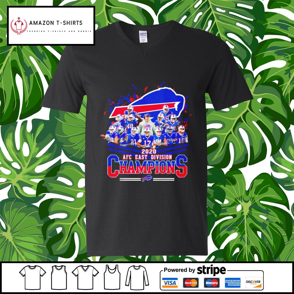 Buffalo Bills AFC East Division Champions 2020 Signature New Shirt