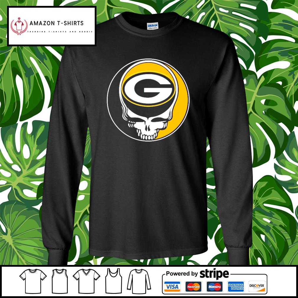 NFL Team Green Bay Packers x Grateful Dead logo band shirt, hoodie,  sweater, long sleeve and tank top